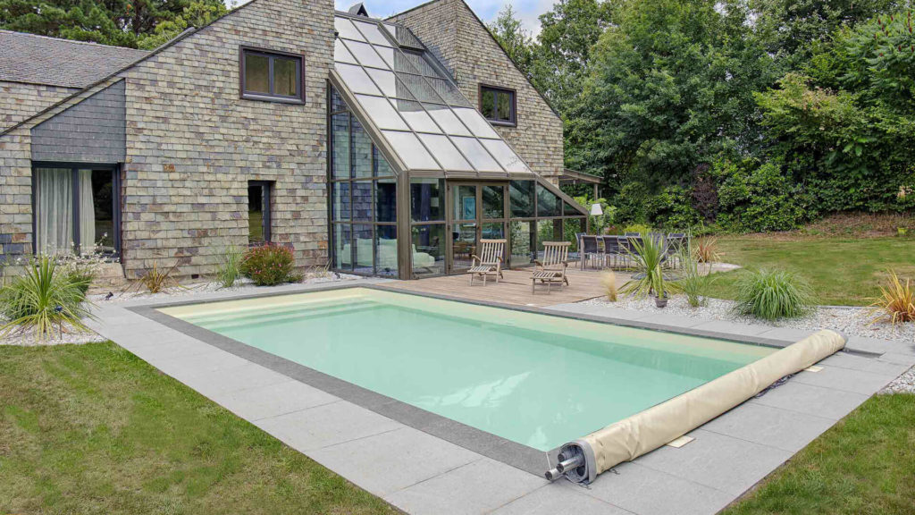 photo réalisation piscine ploeren
