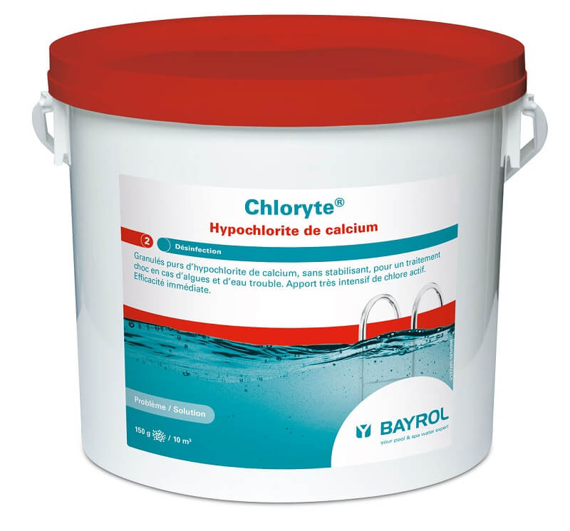 Produit traitement piscine au chlore - Hydramat