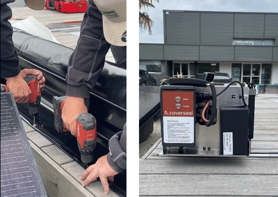 hydramat-piscine-magasin-lorient-vannes-saintbrieuc-etape-2-couverture-coverseal-4-saisons-installation-du-systeme-esthetique